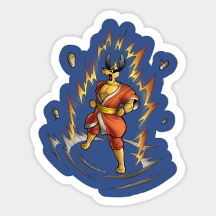 Hong Kong Phooey: Number One Super (Saiyan) Guy! Sticker